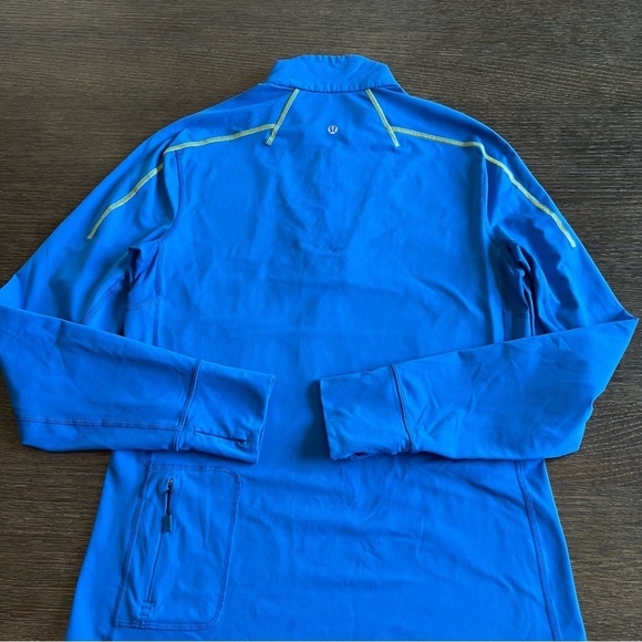 LULULEMON Core 1/4 Zip Pullover Blue Rulu men’s size M - Picture 8 of 15